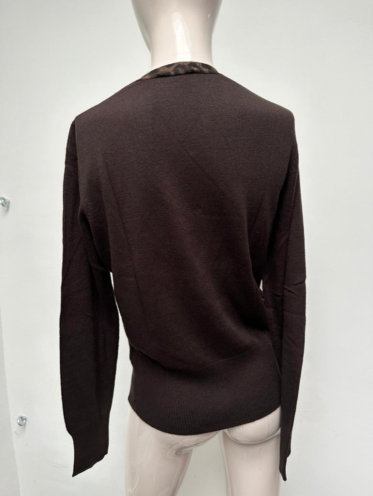 Taifun Vest maat 40 bruin/zwart