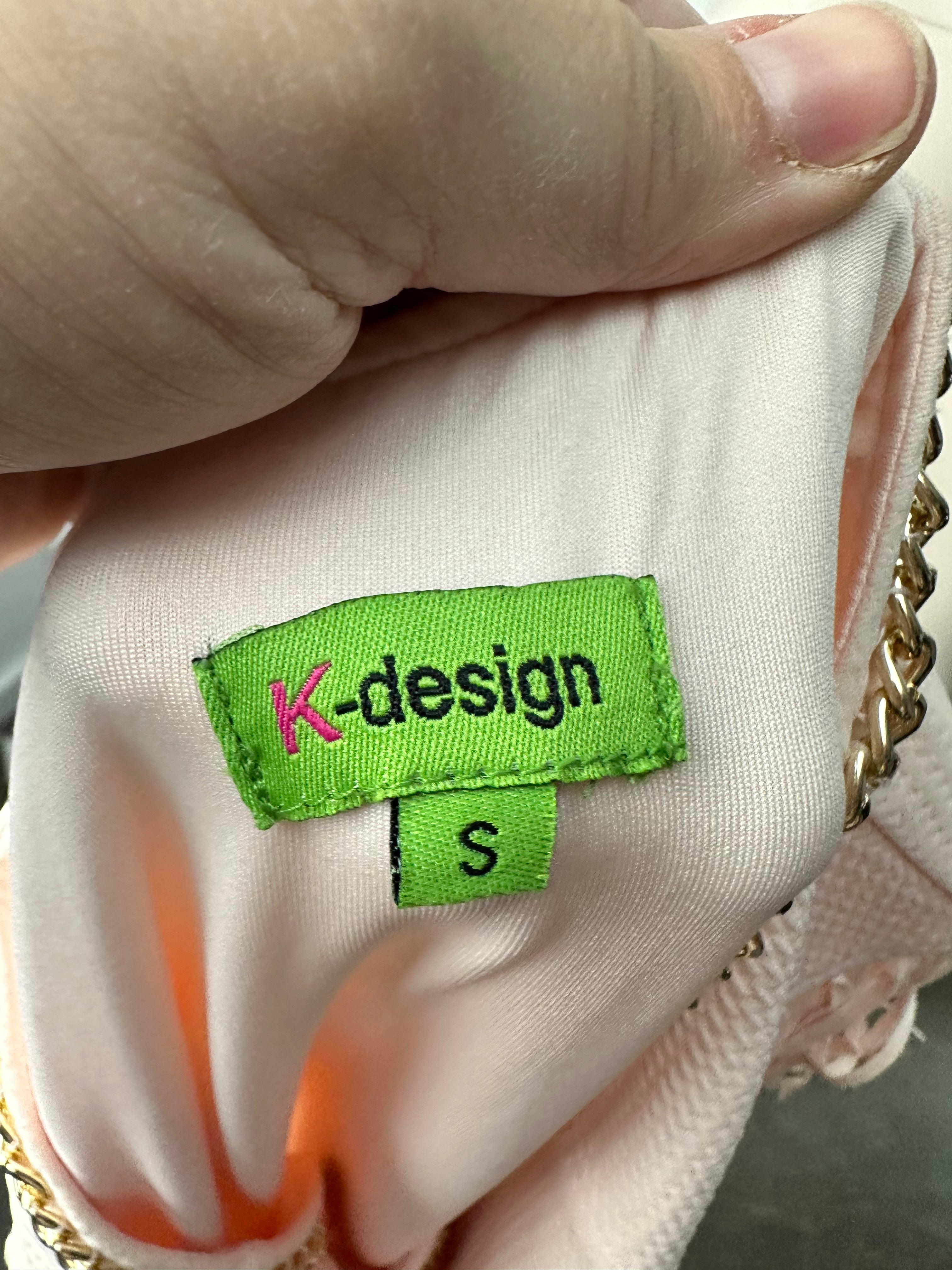 K-design Jurk maat S lichtroze