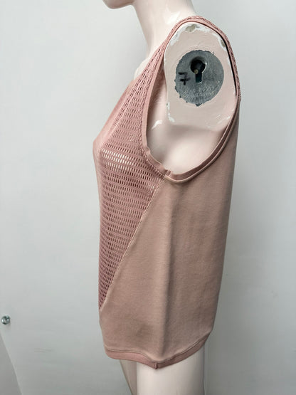 Supertrash roze top met sportieve details maat M