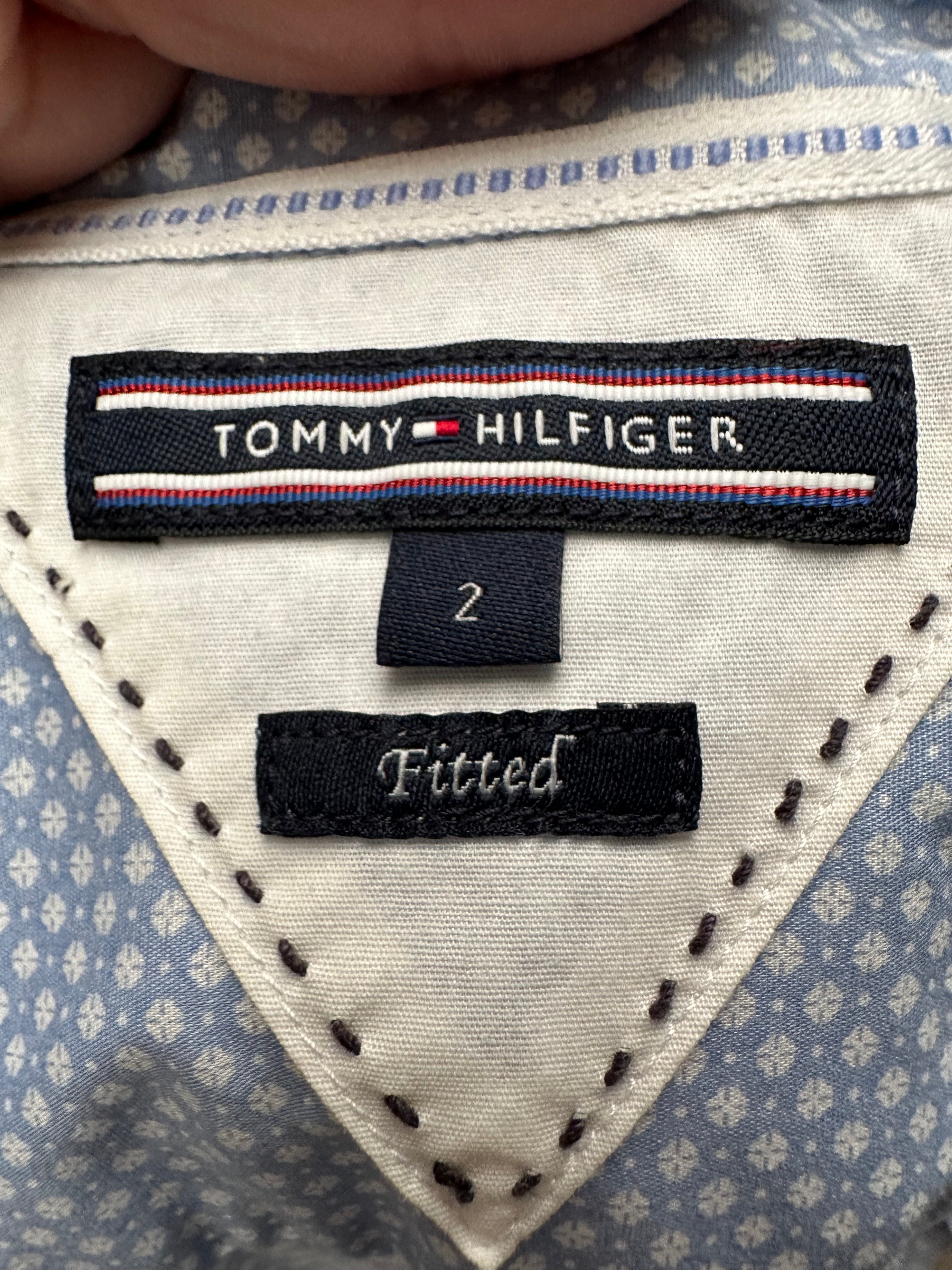 Tommy Hilfiger blauwe blouse maat 1