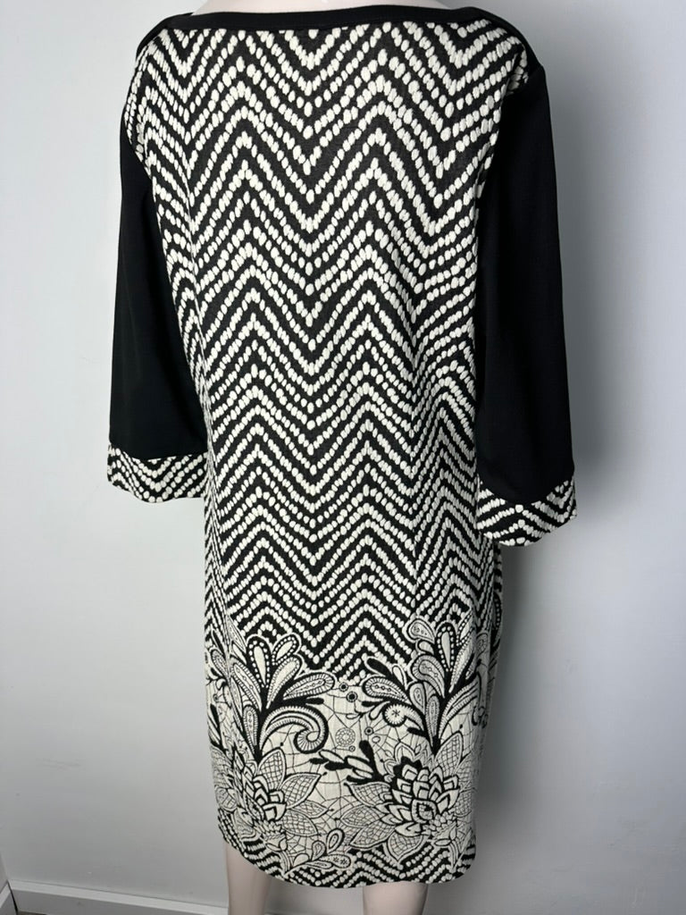 Atelier GS jurk zwart/wit maat 42