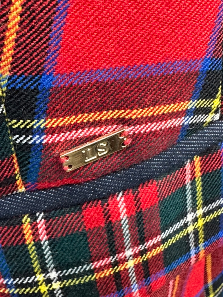 Luisa Spagnoli Rood Geruit Colbert maat 40-42 (it 46)