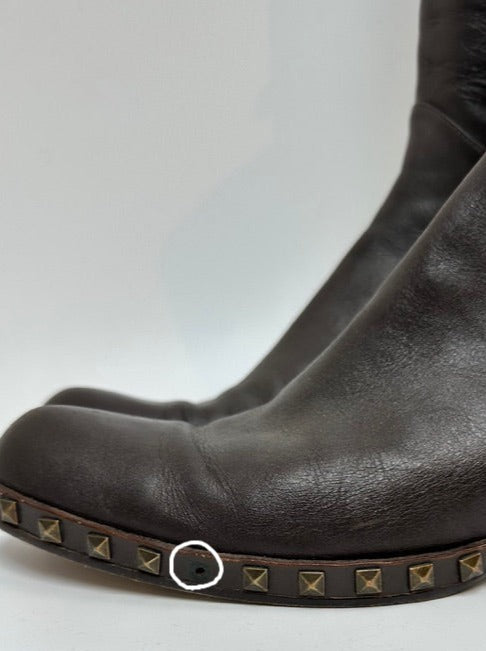 Gianfranco Ferré donkerbruine laarzen maat 38,5