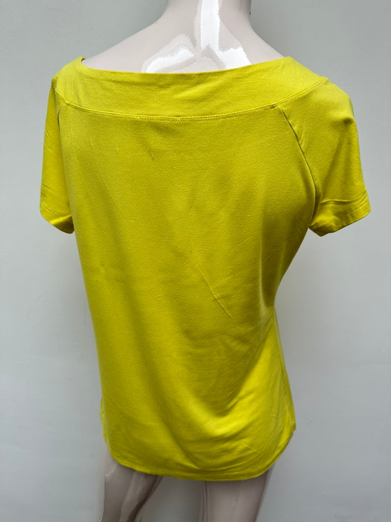 Claudia Sträter lichtgroene top maat 38