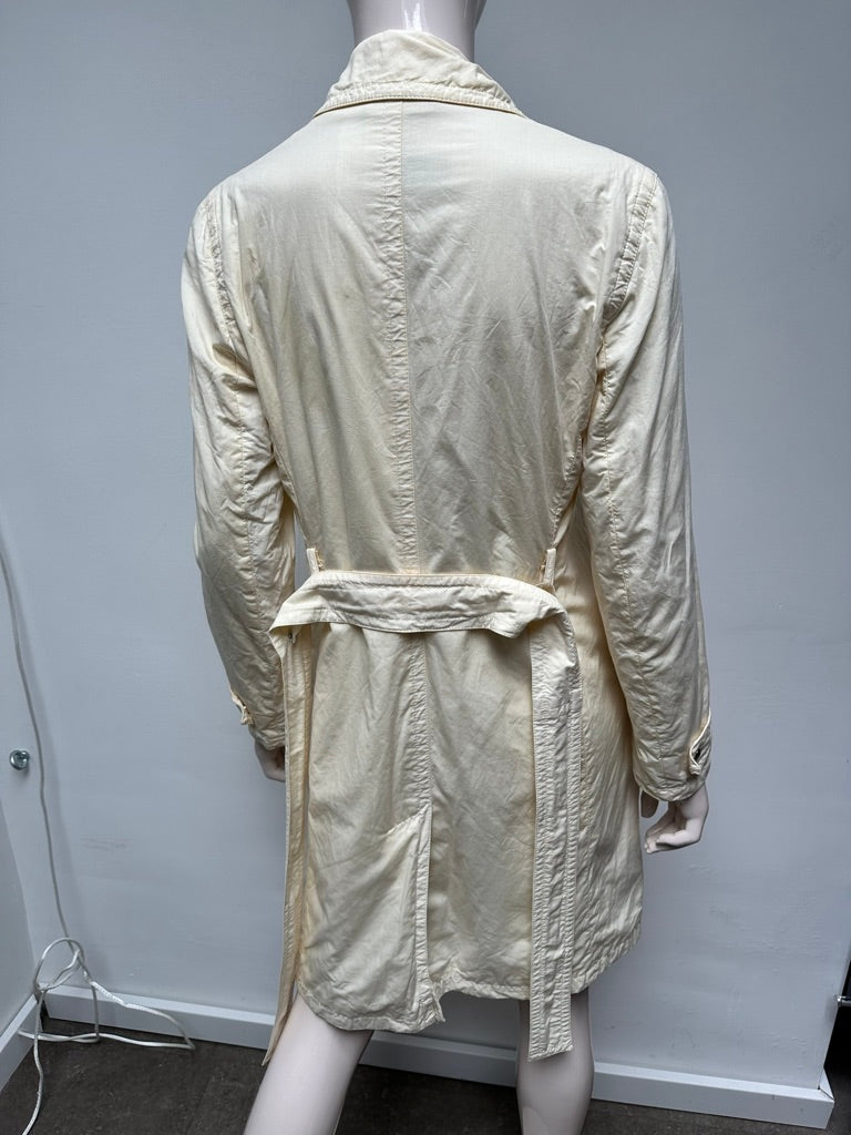 Sportmax crème trenchcoat maat 38