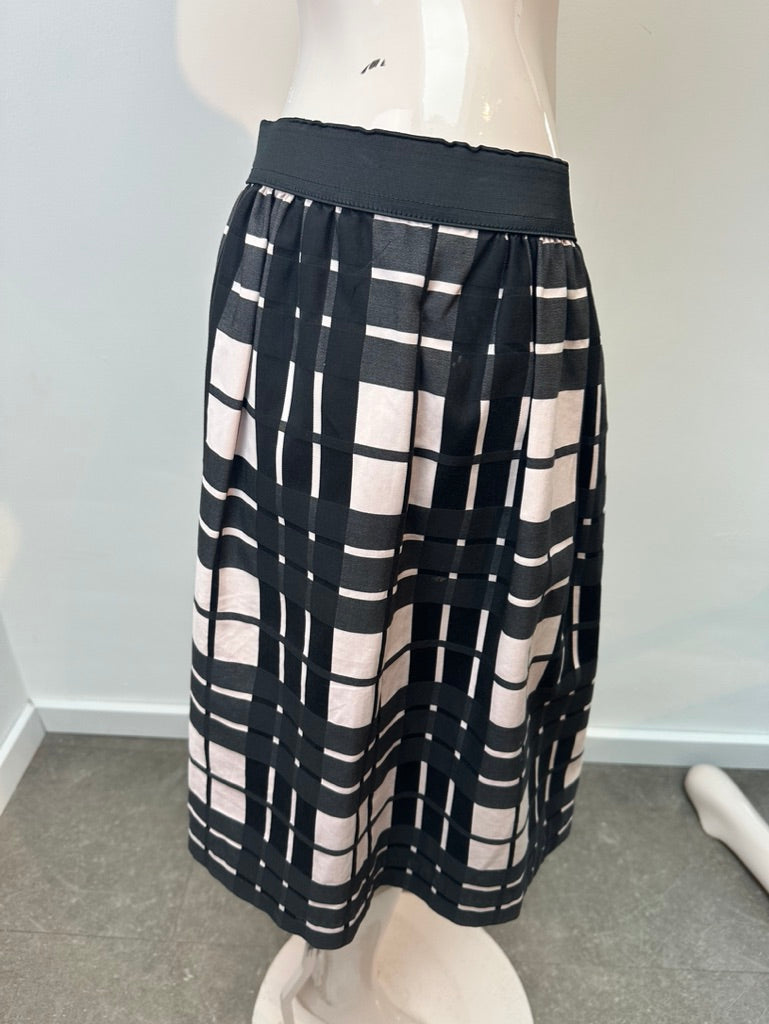 René Lezard geruite rok maat M