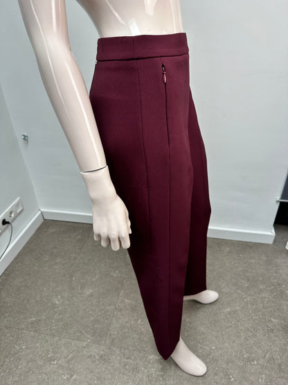 Blumarine bordeaux broek maat 40