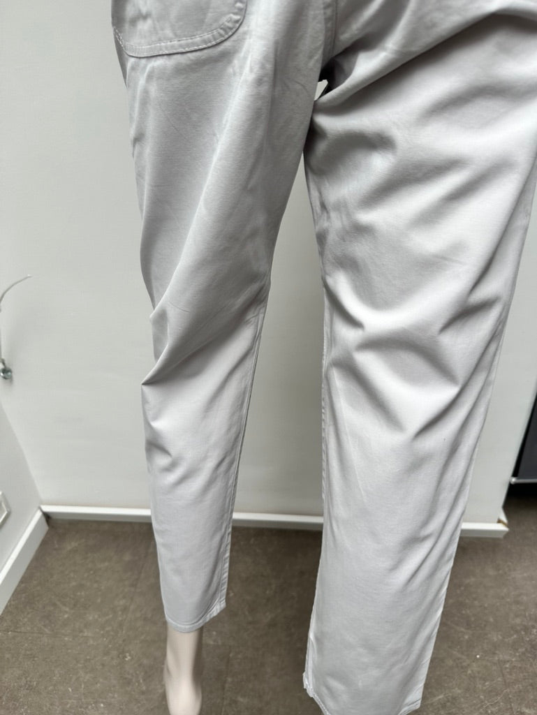 COS lichtgrijze chino broek maat 34