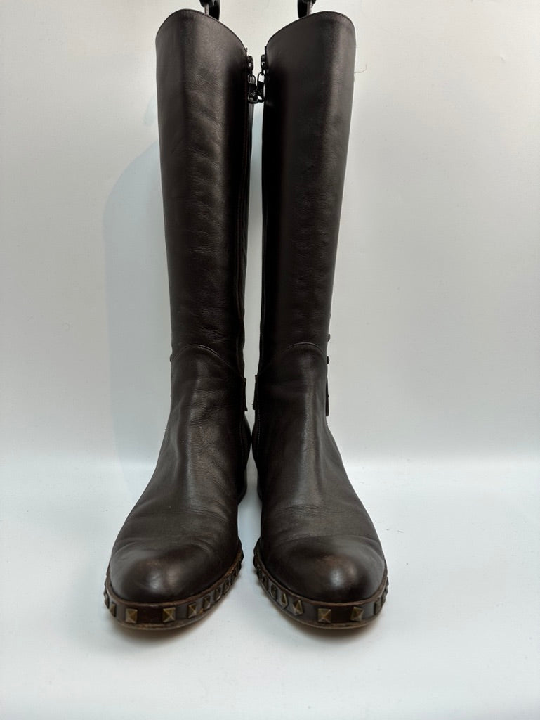 Gianfranco Ferré donkerbruine laarzen maat 38,5