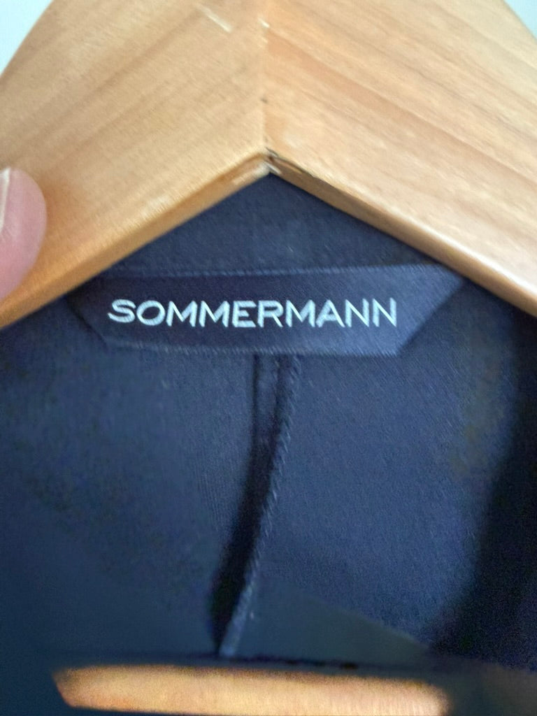 Sommermann - Blazer - donkerblauw, reverskraag, drie knopen - XL
