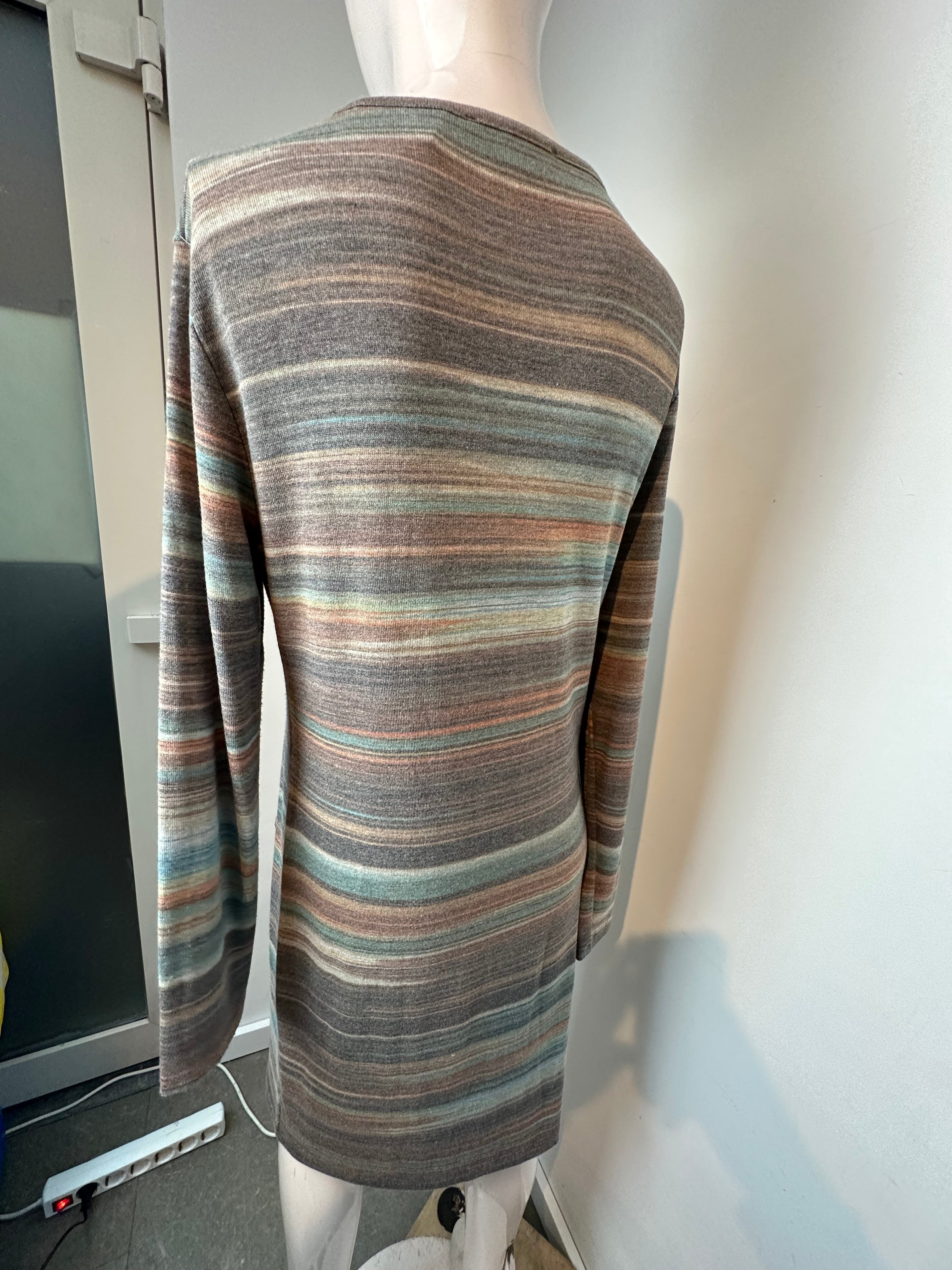 Sophia Perla gestreepte jurk maat XL