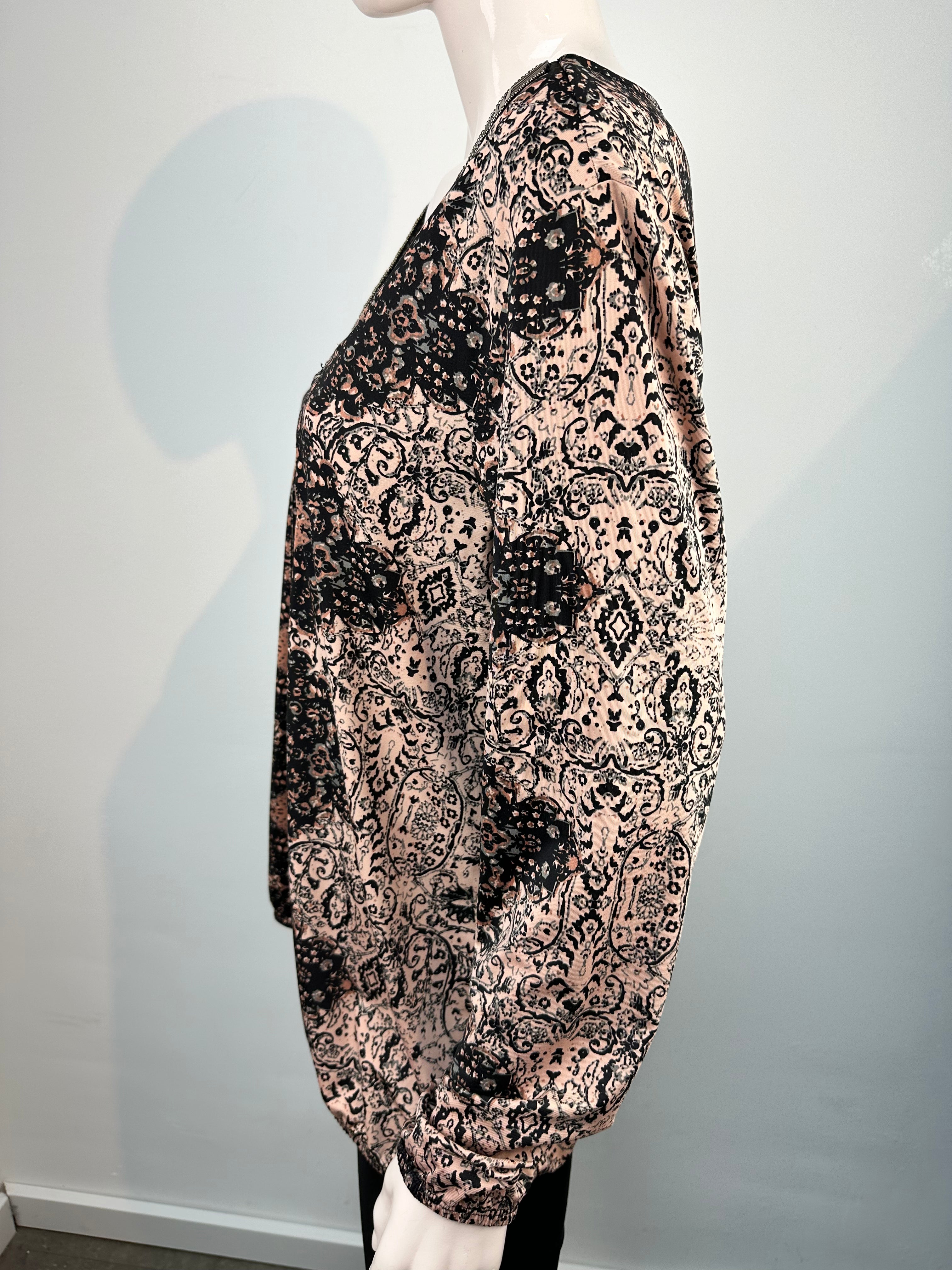 K-Design longsleeve met beaded halslijn maat XL