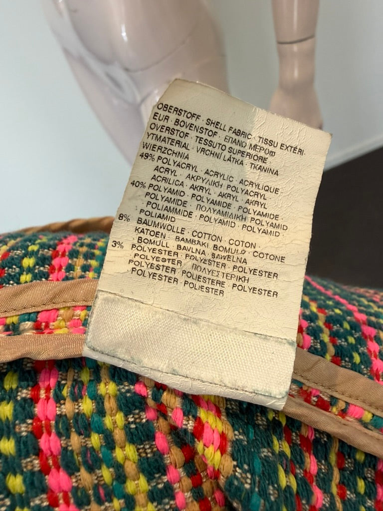 RENÉ LEZARD - Blazer - meerkleurig, gestreept, drie knopen - S