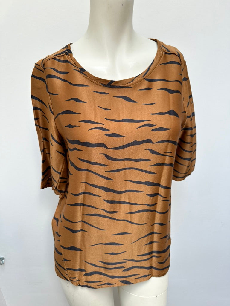 Yaya blouse met korte mouw maat 36