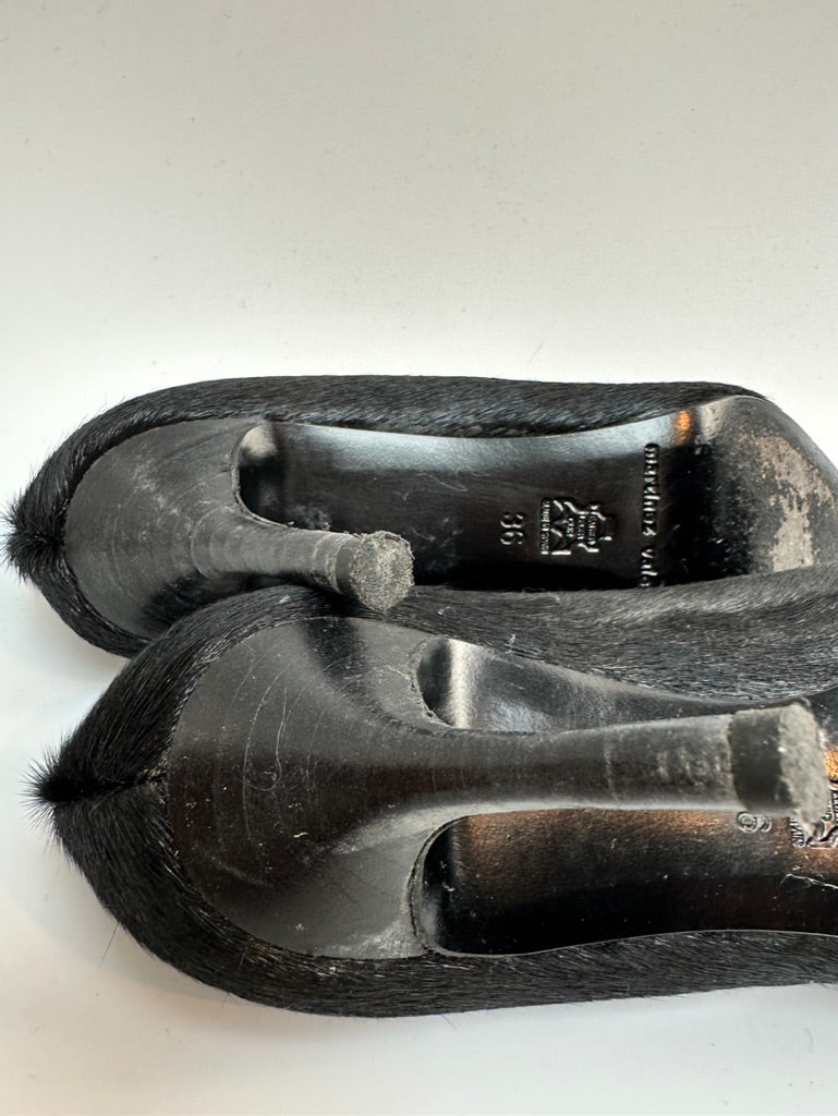 Martinez Valero ponyhair pumps maat 36