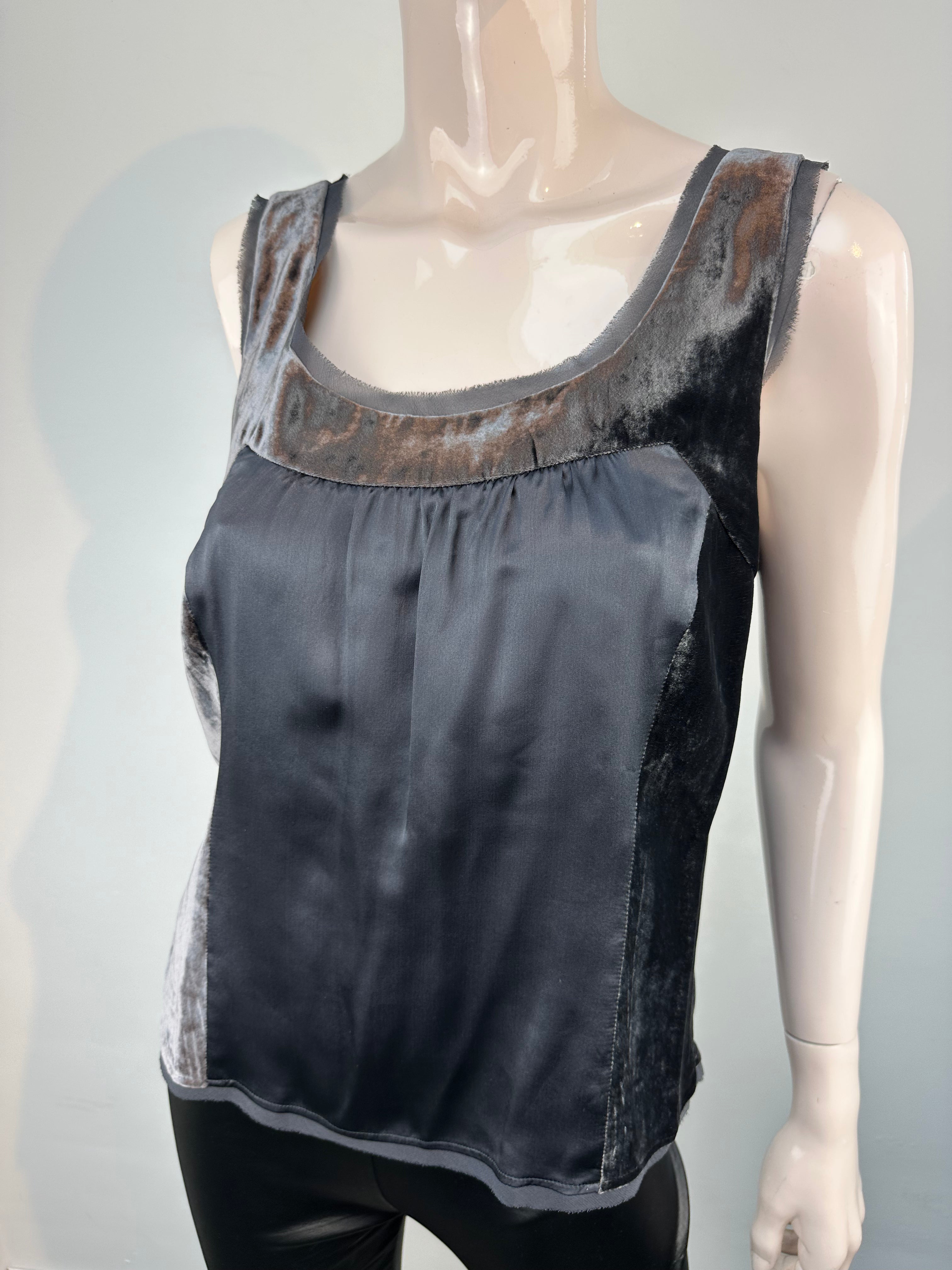 Gerard Darel velours topje maat 42