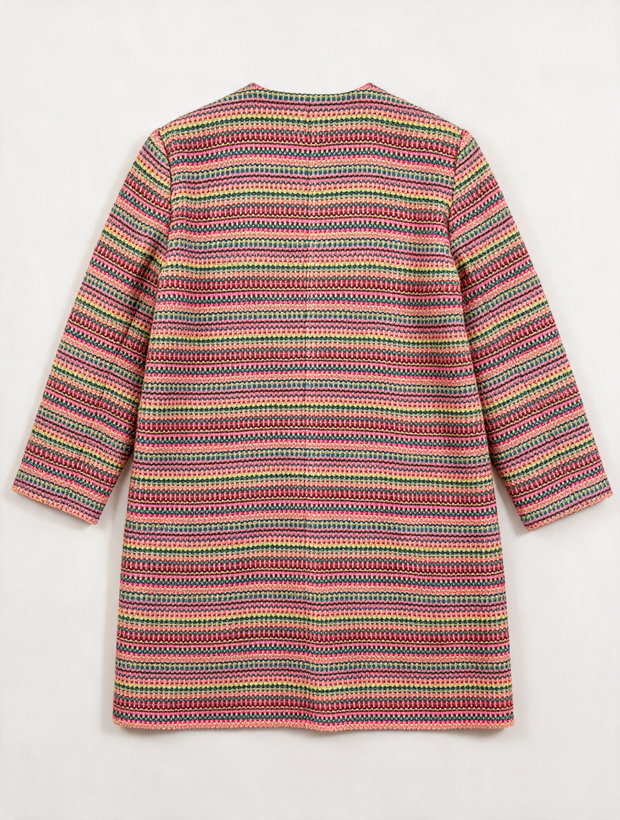 RENÉ LEZARD - Blazer - meerkleurig, gestreept, drie knopen - S