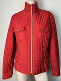 TAIFUN - Jas - rood, gewatteerd, hoge kraag - L