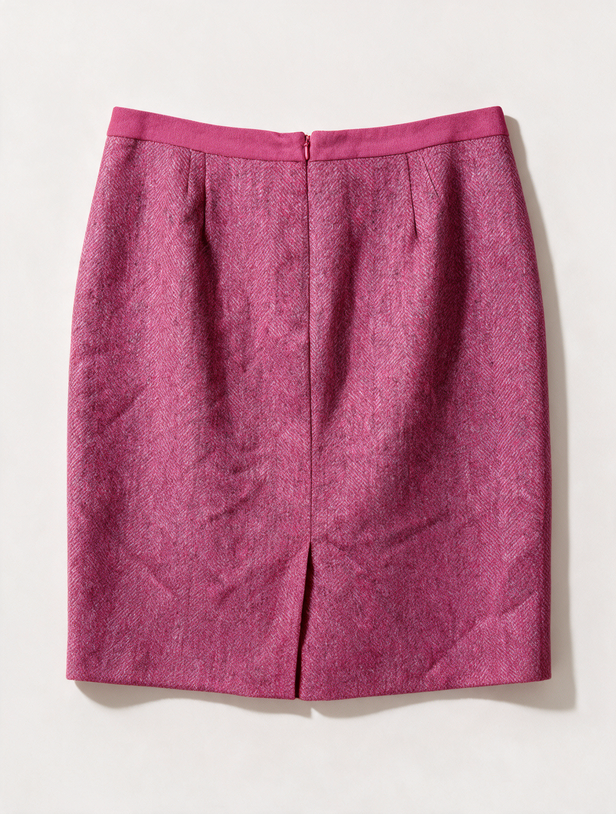 Boden - Rok - roze, kokerrok, visgraatpatroon - XL