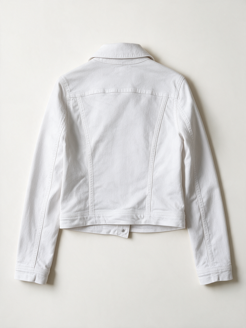 B FEMME - Jas - wit, denim, knoopsluiting - S