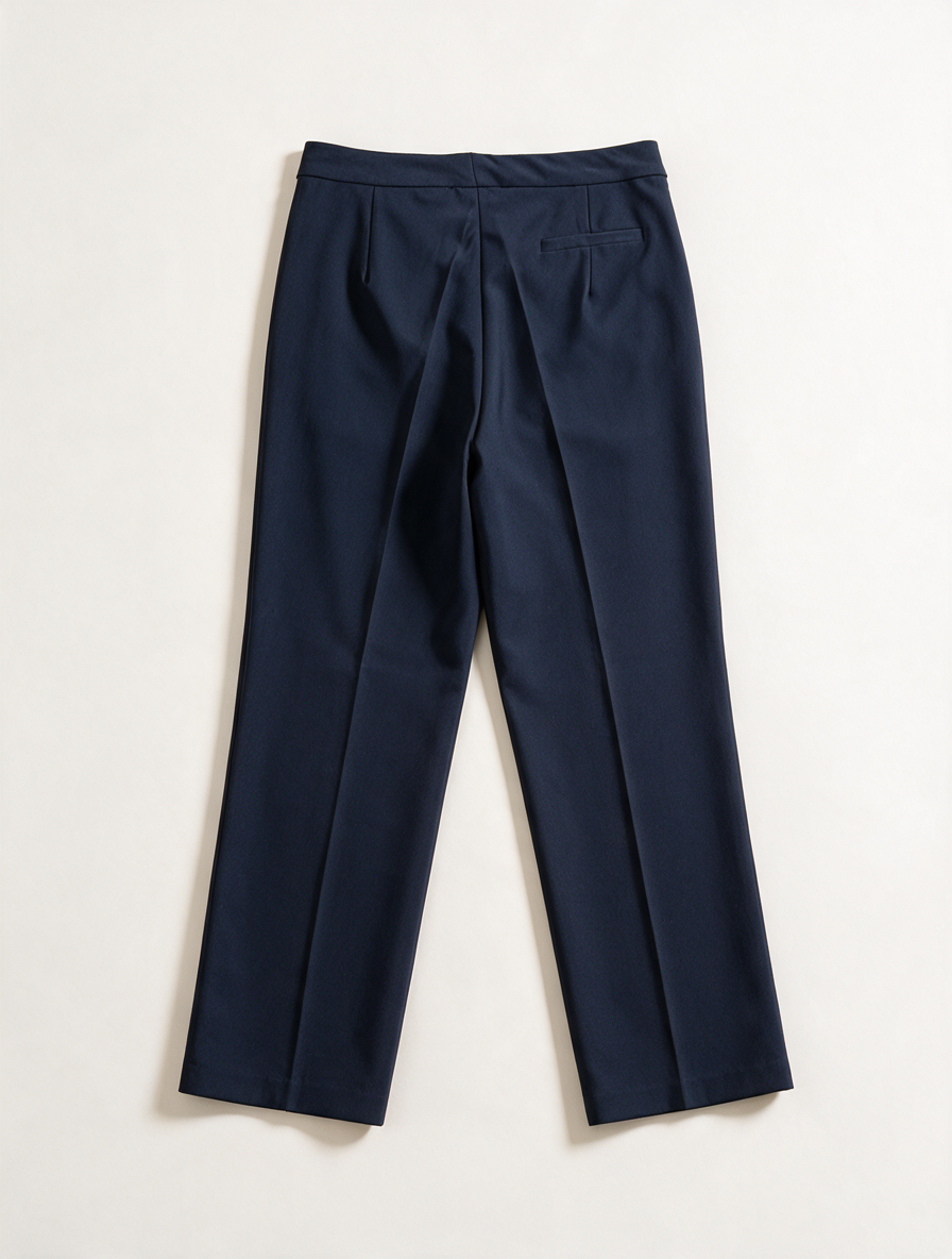 PROMISS - Broek - blauw, rechte pijp, blinde sluiting - XL