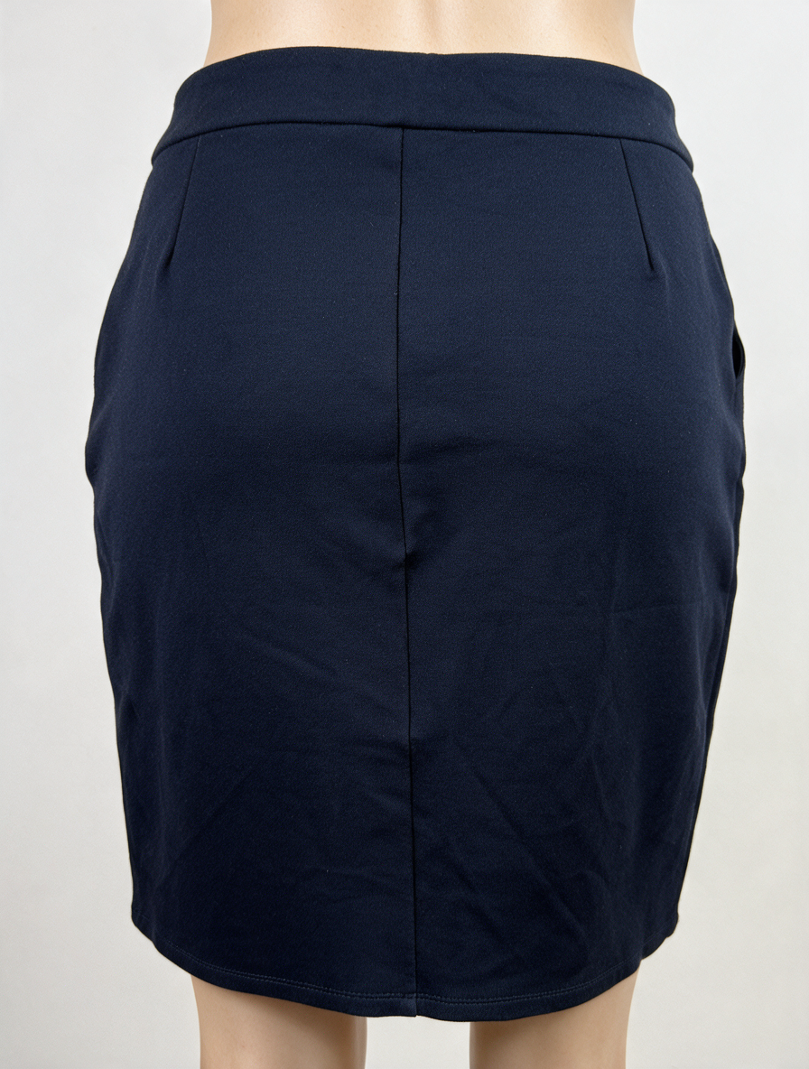 WOMAN BY EARN - Rok - donkerblauw, kokerrok, knielang - L