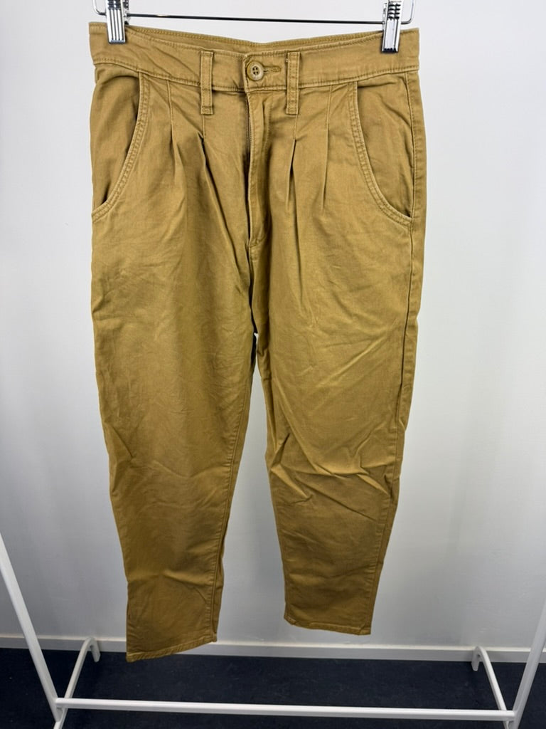 Levi's Broek - beige, chino, rits- en knoopsluiting - maat S