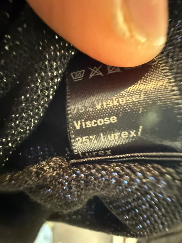 Yes or N0 - Bolero - horizontale strepen, V-hals, glitter - XL
