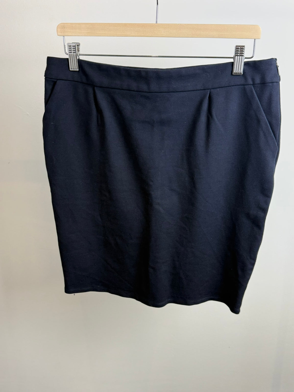 WOMAN BY EARN - Rok - donkerblauw, kokerrok, knielang - L