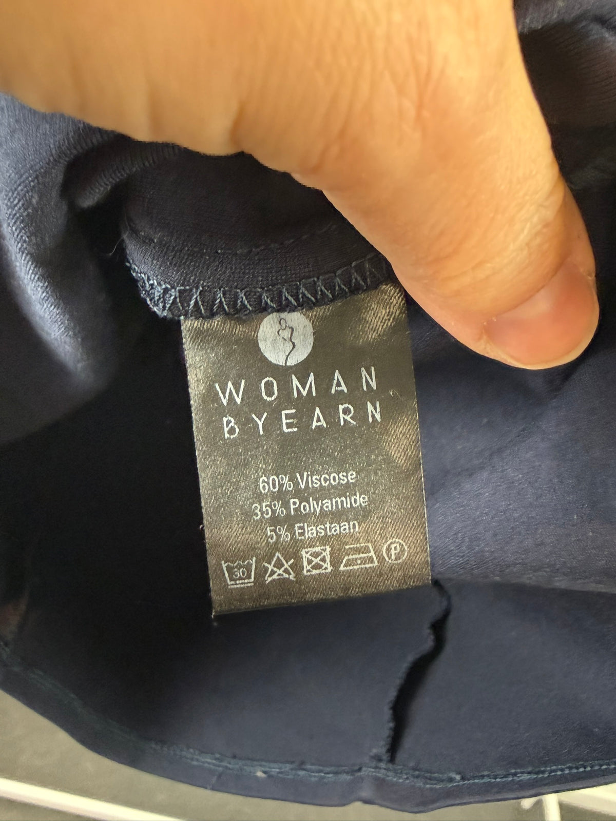 WOMAN BY EARN - Rok - donkerblauw, kokerrok, knielang - L