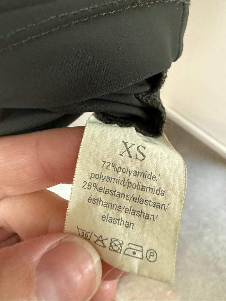 LaDress by Simone - Jurk - groen, sjaalkraag, lange mouwen - XS