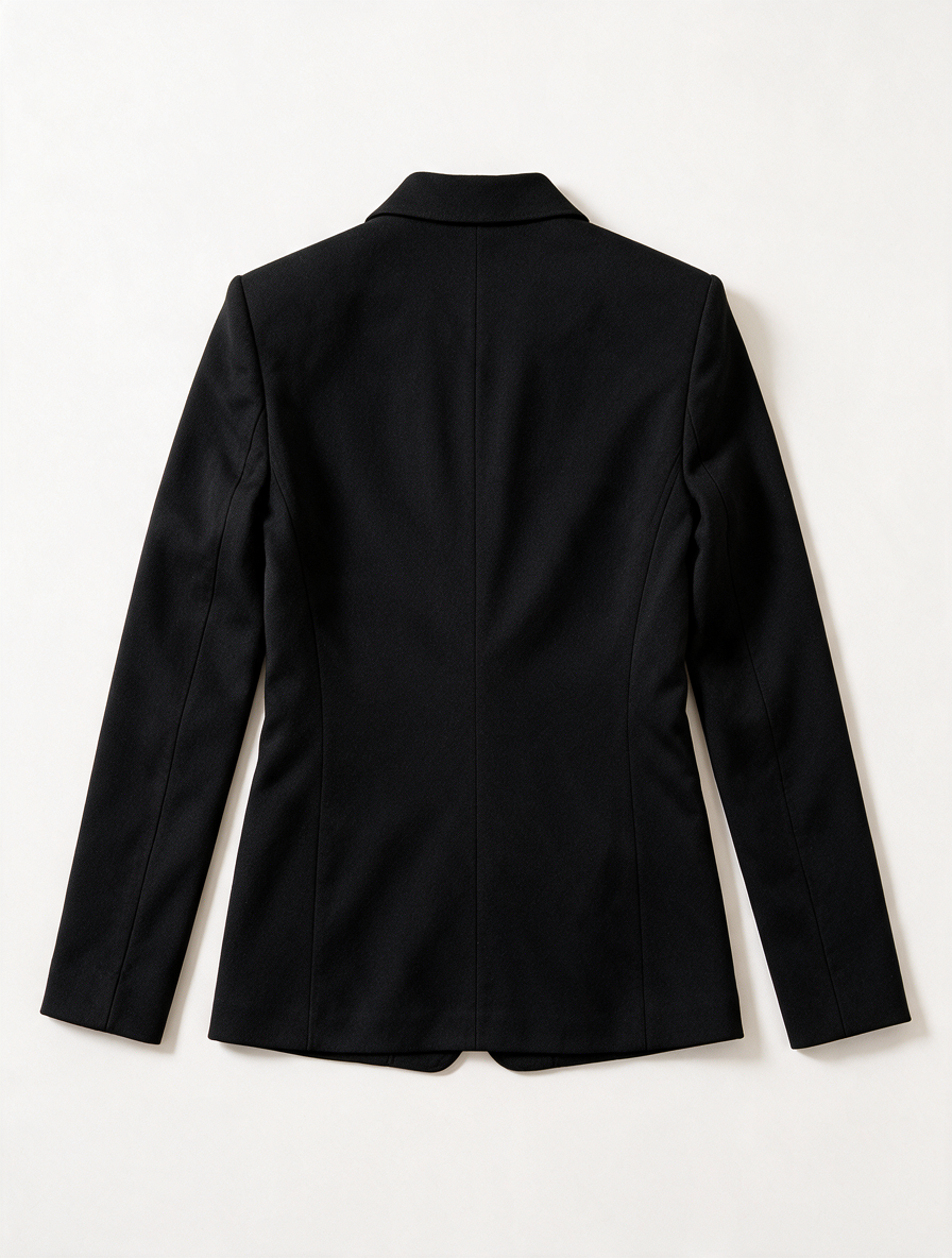 WE - Blazer - zwart, getailleerd, enkele knoopsluiting - L