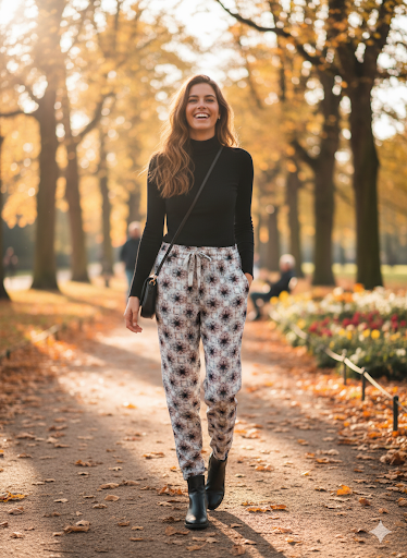 Selected Femme Broek maat 38 Multicolor