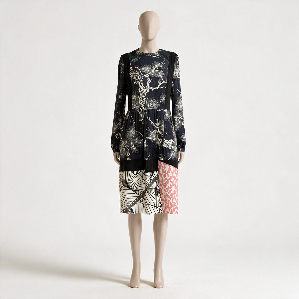Dries van Noten Jurk maat 38 Zwart