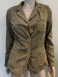 BLONDE No. 8 - Blazer - khaki, tweeknoopsluiting, onafgewerkte naden - L
