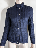 Tommy Hilfiger - Tussenjas - navyblauw, gewatteerd, drukknopen - XS