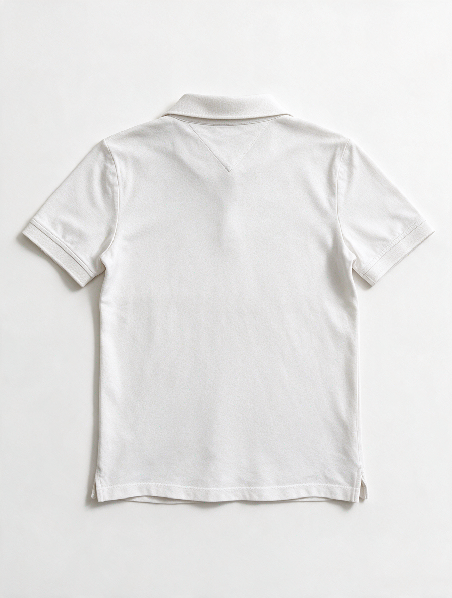 Donnell - Polo - wit, korte mouwen, geborduurd logo - M