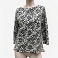 PURDEY Longsleeve maat M blauw en wit