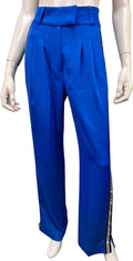 Josh V blauwe broek met wijde pijp maat XS