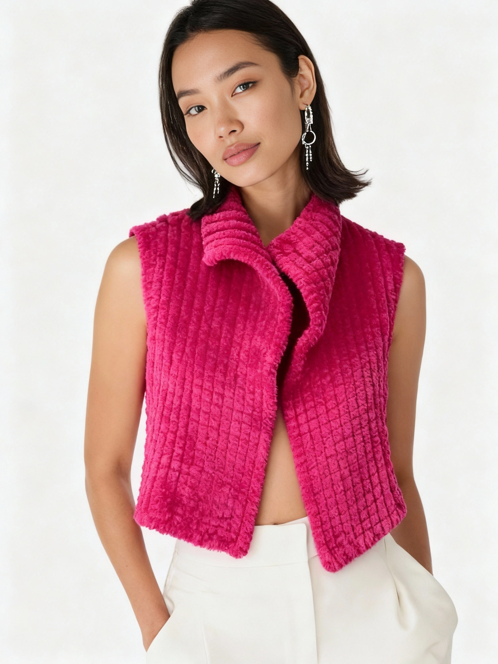 Rino et Pelle Bodywarmer maat M roze