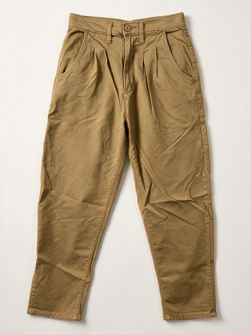 Levi's Broek - beige, chino, rits- en knoopsluiting - maat S