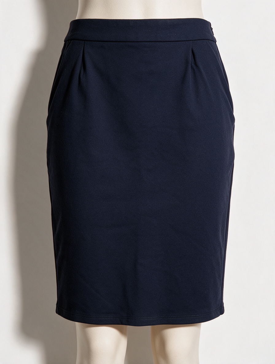 WOMAN BY EARN - Rok - donkerblauw, kokerrok, knielang - L