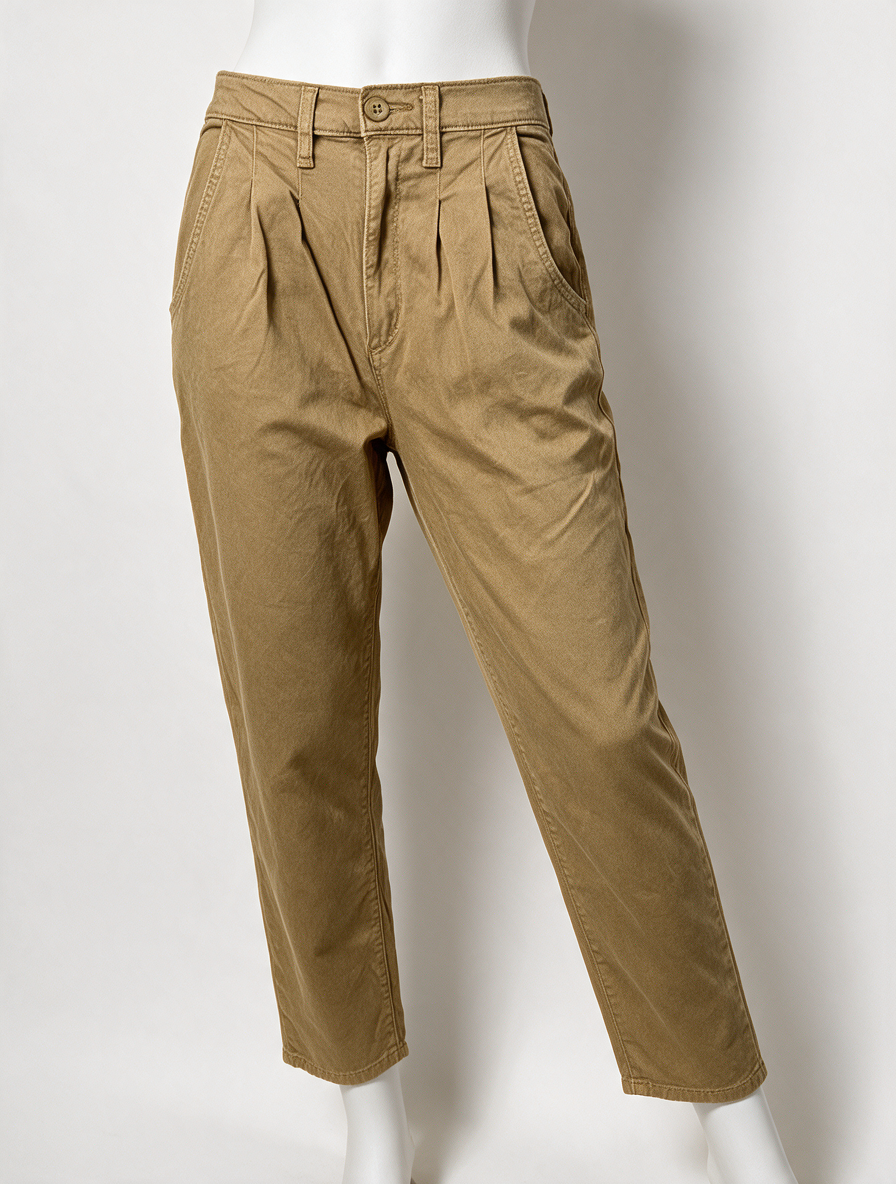 Levi's Broek - beige, chino, rits- en knoopsluiting - maat S