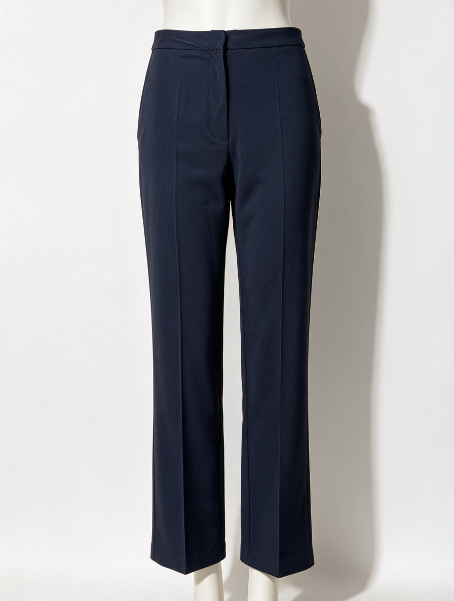 PROMISS - Broek - blauw, rechte pijp, blinde sluiting - XL