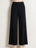 Studio Anneloes - Broek - zwart, hoge taille, wijde pijp - XXL