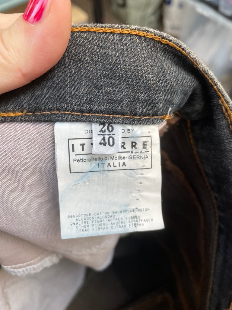 D&G spijkerrokje zwart maat 36