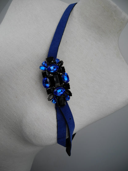 Blumarine riem met gesp blauw