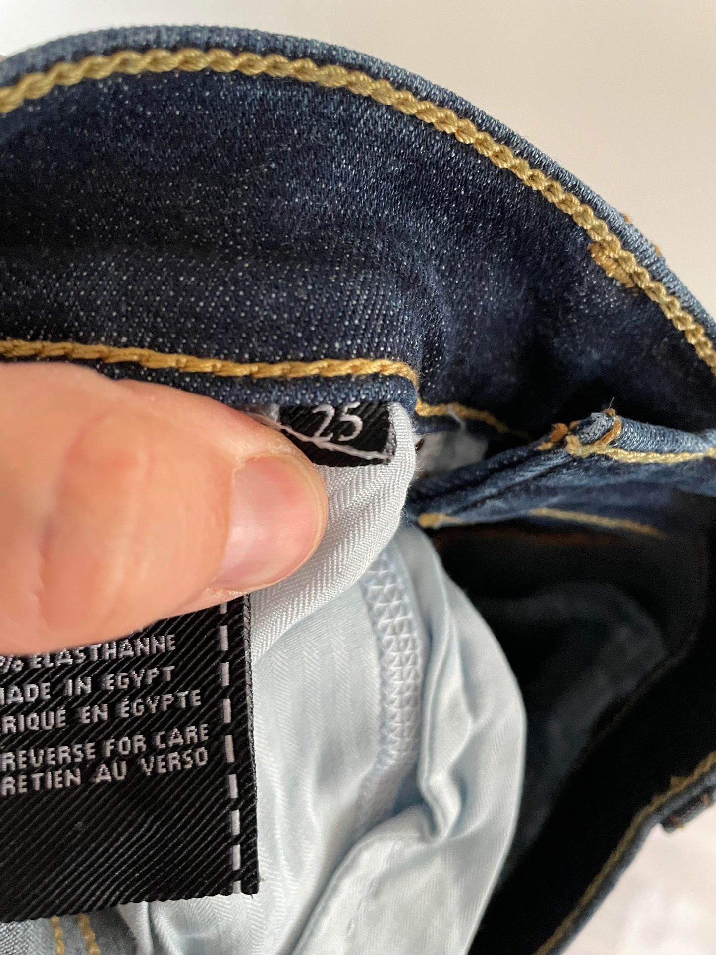 7 for all mankind Skinny jeans | maat 25 - Meisje met de parels