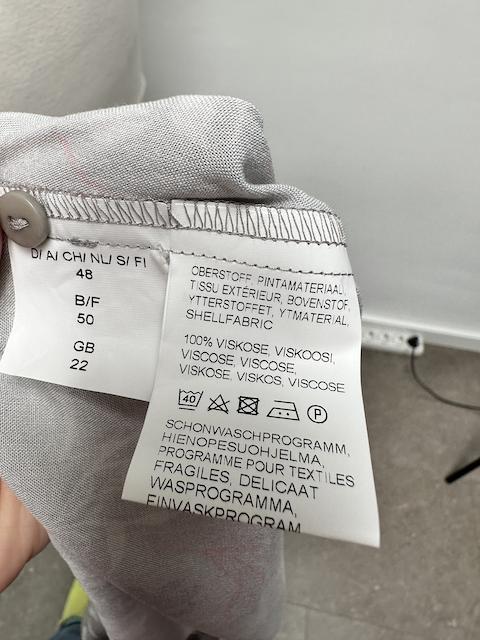 Atelier GS Grijze Blouse Maat 48