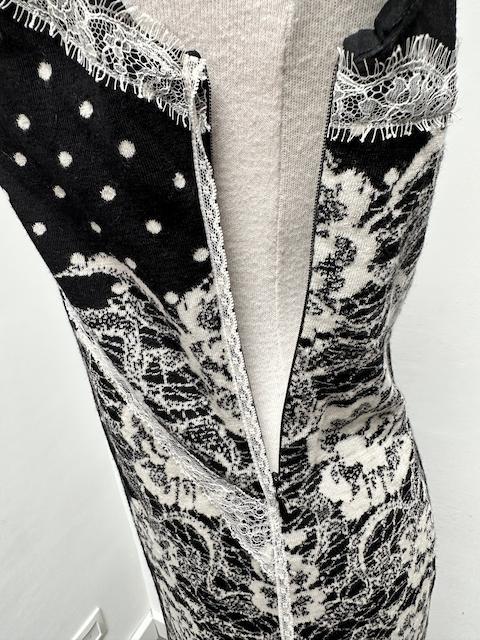 Marc Cain jurk zwart/wit maat L